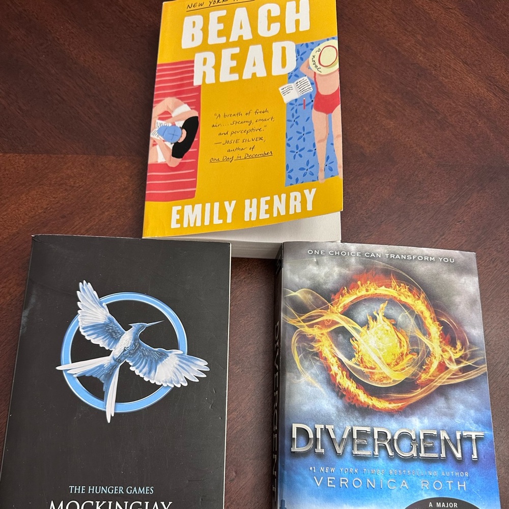3 Beach Reads Paperback Books